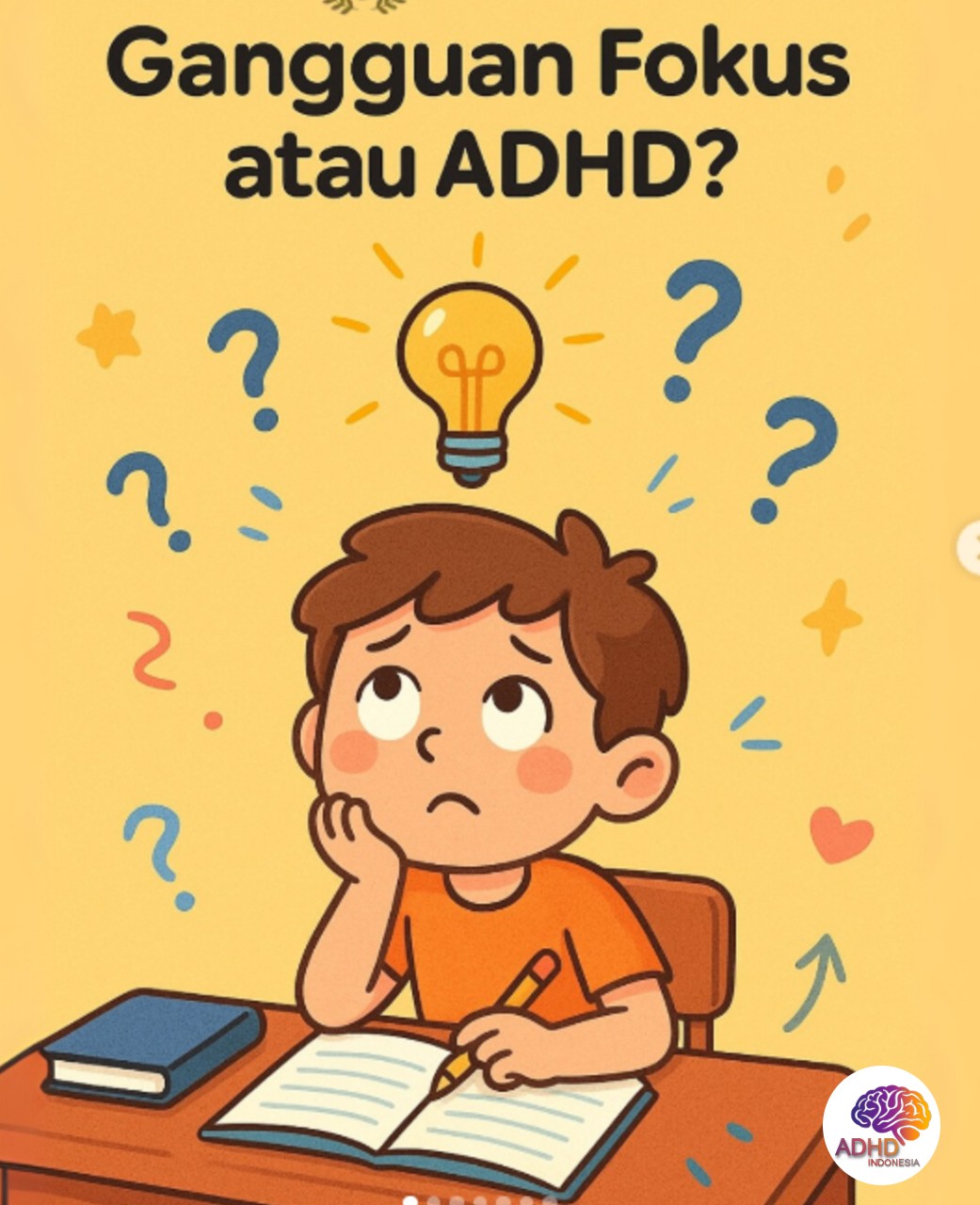 ADHD dan Kesulitan Fokus Anak: Edukasi untuk Keluarga di Kabupaten Jembrana