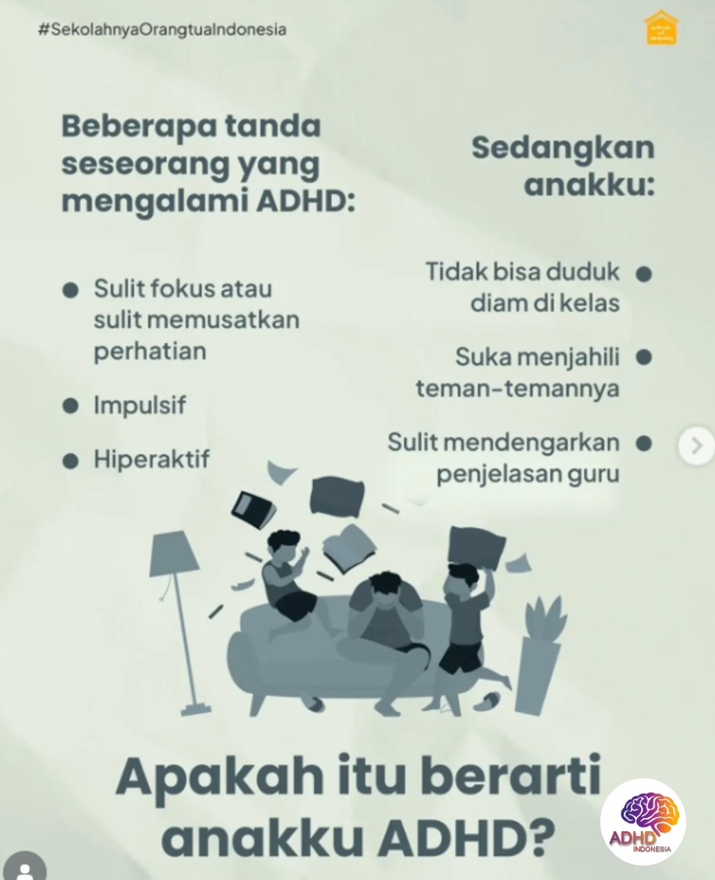 Ciri dan Gejala ADHD pada Anak Usia Dini di Kabupaten Jembrana