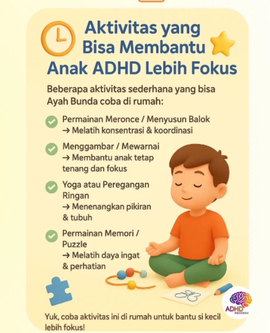 Pendekatan Edukatif yang Tepat untuk Anak ADHD di Kabupaten Jembrana
