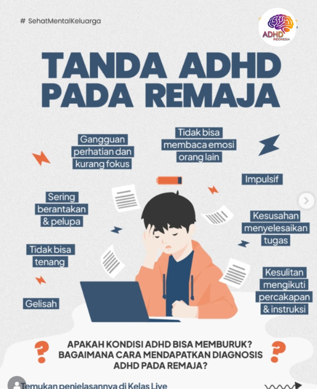 Screening ADHD Non-Diagnostik: Edukasi Awal bagi Orang Tua di Kabupaten Jembrana